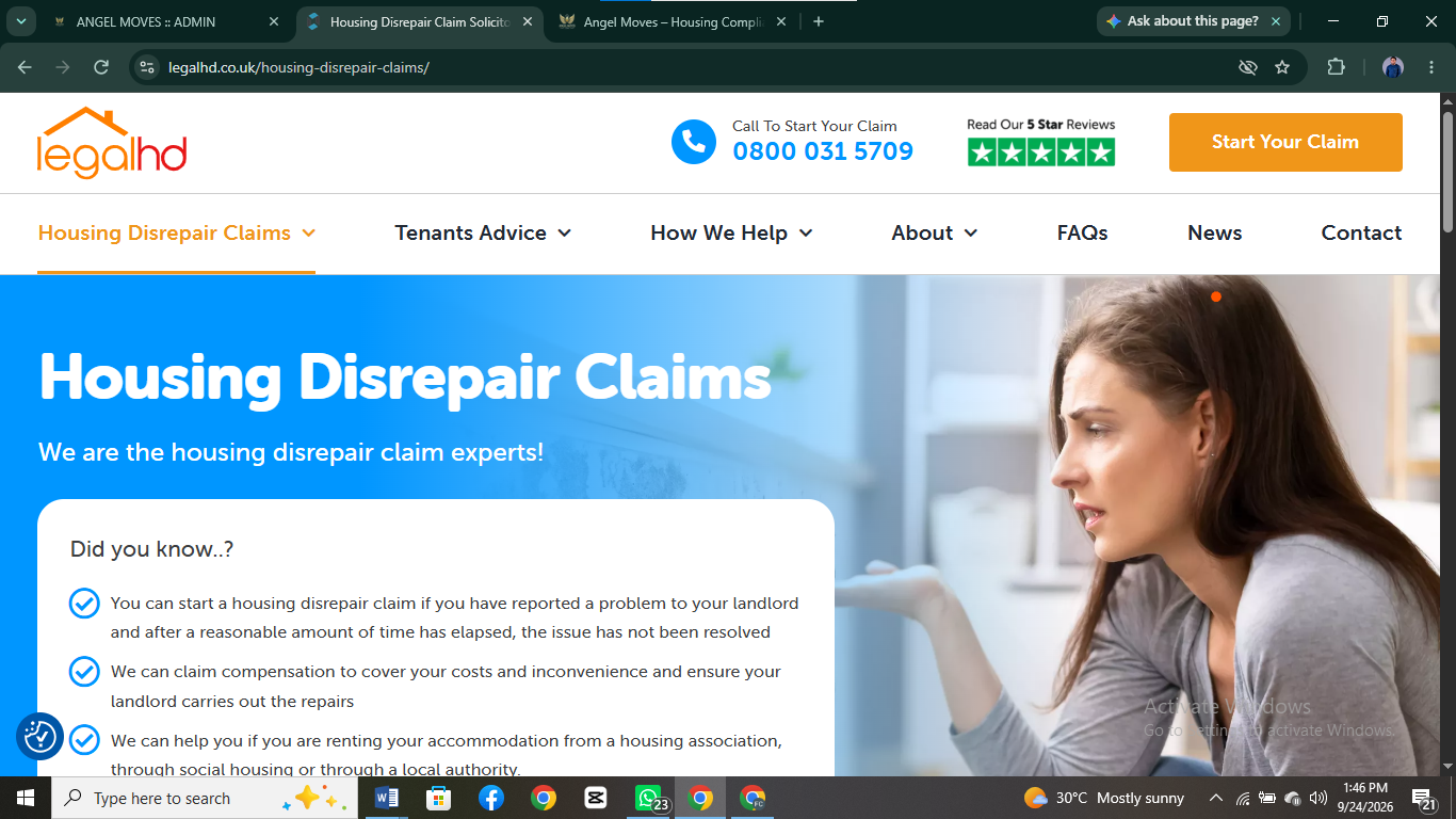 LEGAL HD SHOWS TENANTS HOW TO START A HOUSING DISREPAIR CLAIM