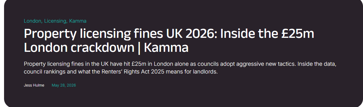 Sadiq Khan’s landlord licensing fines near £25m